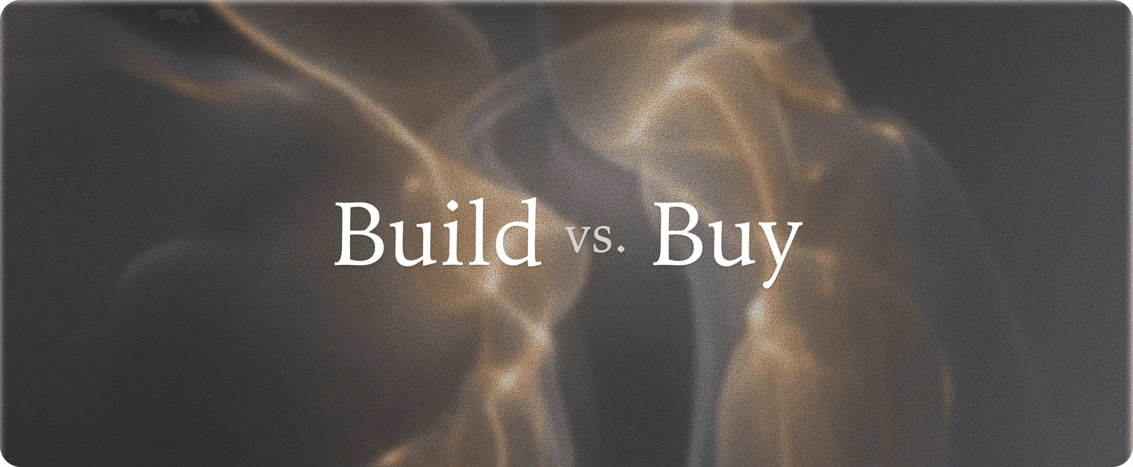 Healthcare AI Infrastructure: Build vs. Buy?