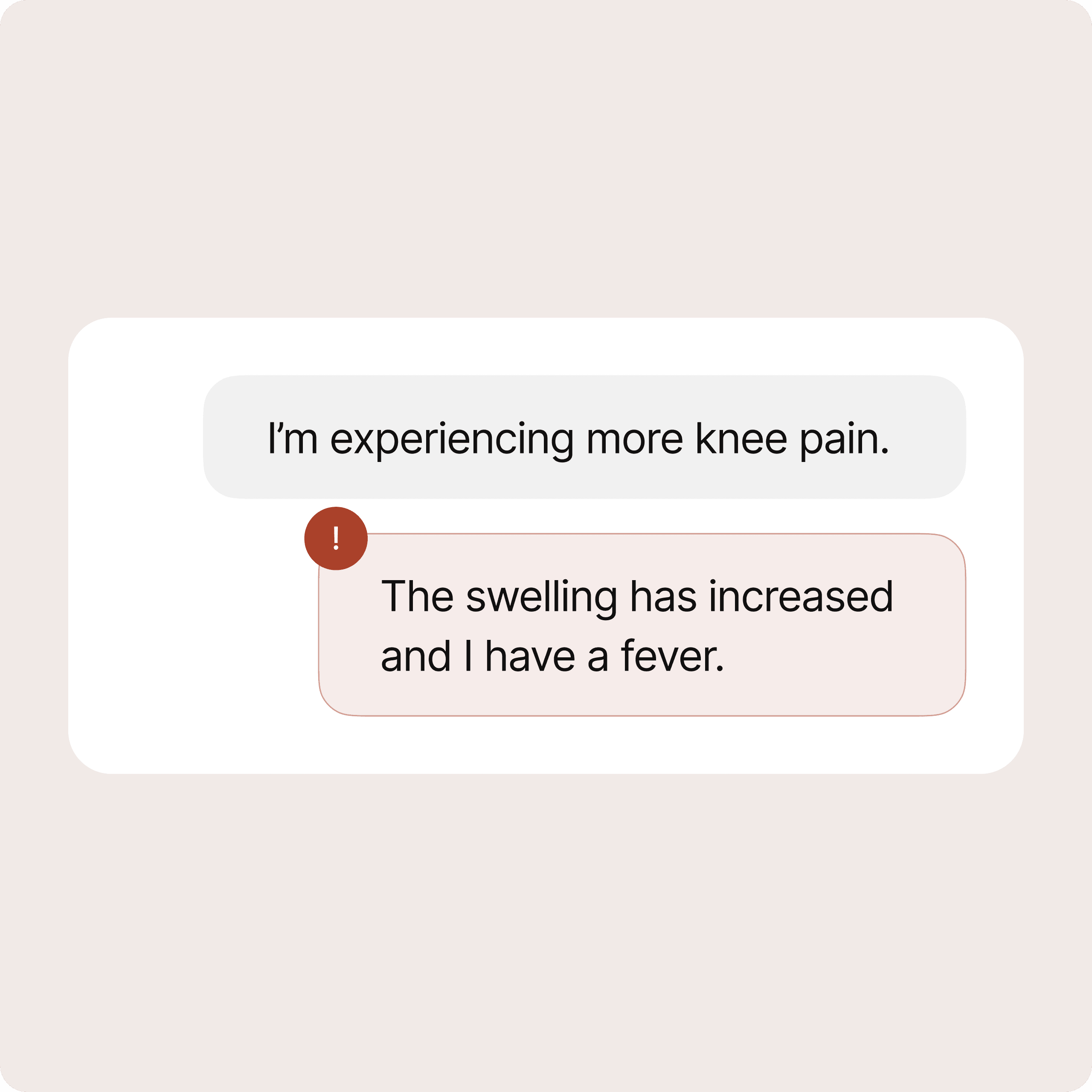 Preparation issue escalated to a clinician for review