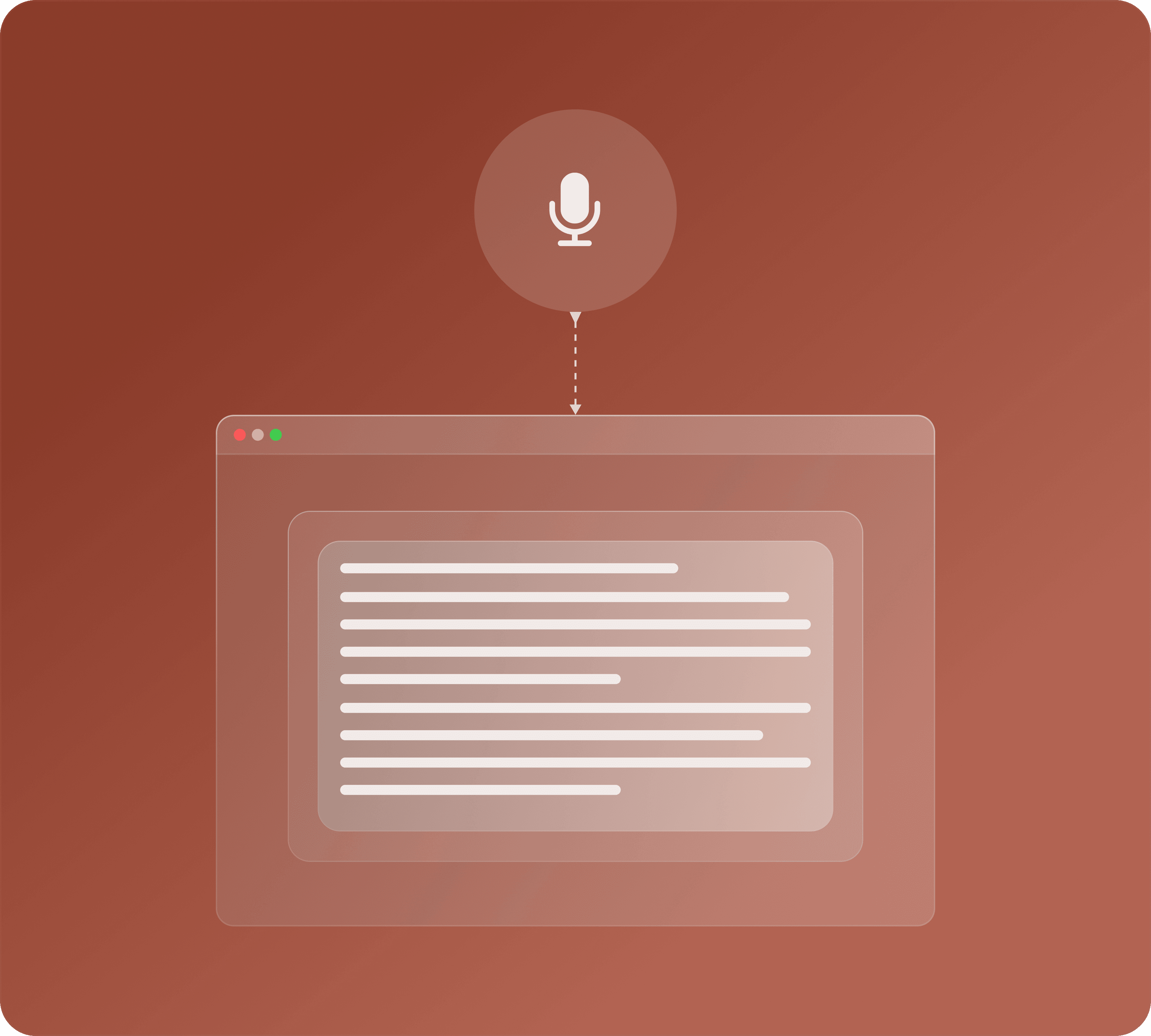 Visit notes merging with the patient's clinical history